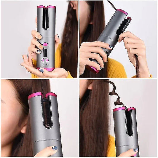 2в1 Безжична маша за коса керамична и Power bank за телефон CORDLESS