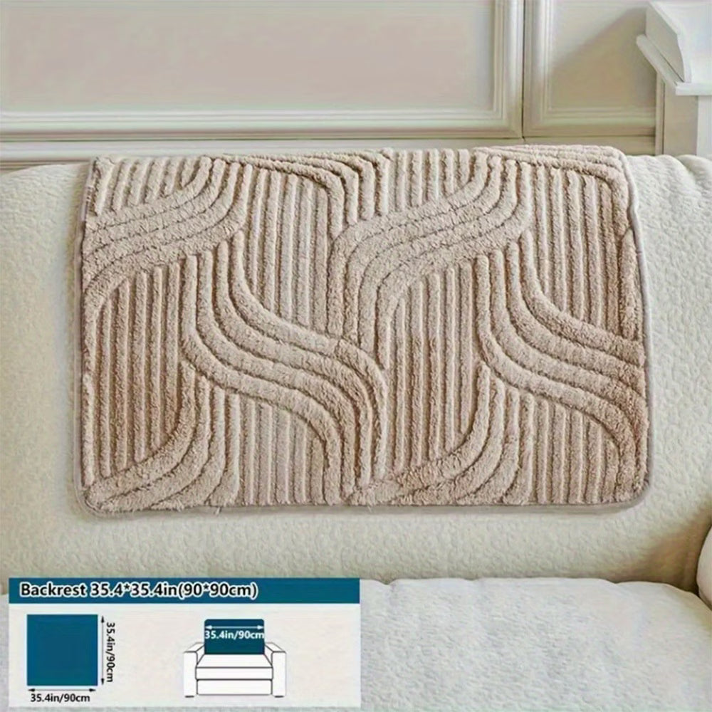 Луксозен плюшен калъф за диван