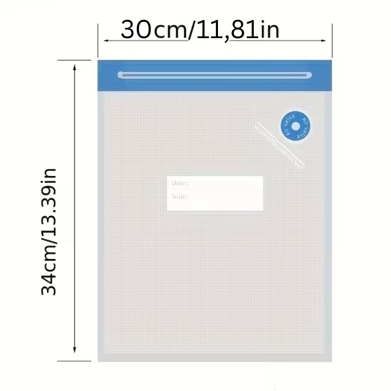 Пликове за вакуумиране за многократна употреба (30х34cm)