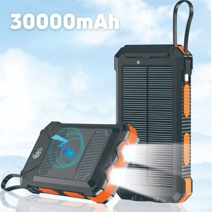 Соларна външна батерия 30000mAh