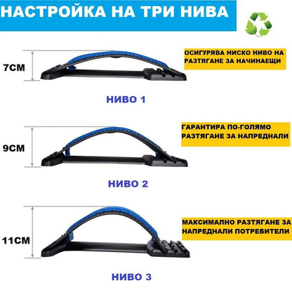 Стойка за Коригиране и Облекчаване на Болката в Гърба
