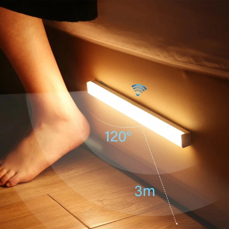 Безжична LED Лампа със Сензор за Движение - 30 см