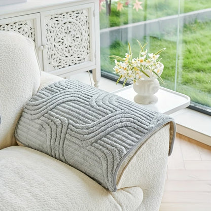 Луксозен плюшен калъф за диван