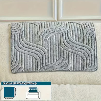 Луксозен плюшен калъф за диван