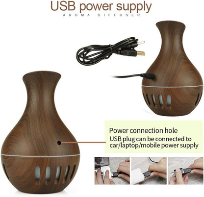 Мини USB Овлажнител за Въздух и Арома Дифузер