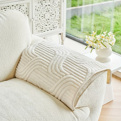 Луксозен плюшен калъф за диван