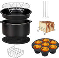Комплект аксесоари за Air Fryer - 8 части