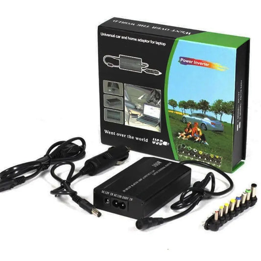 Универсално Зарядно за Лаптоп 120W с USB и Адаптер