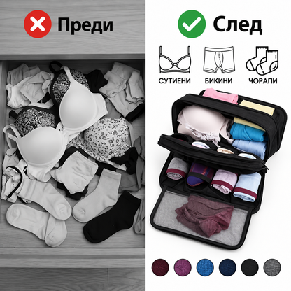 Органайзер за Бельо при Пътуване