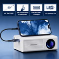 Преносим Мини Проектор HD 720p/1080p с USB и дистанционно управление