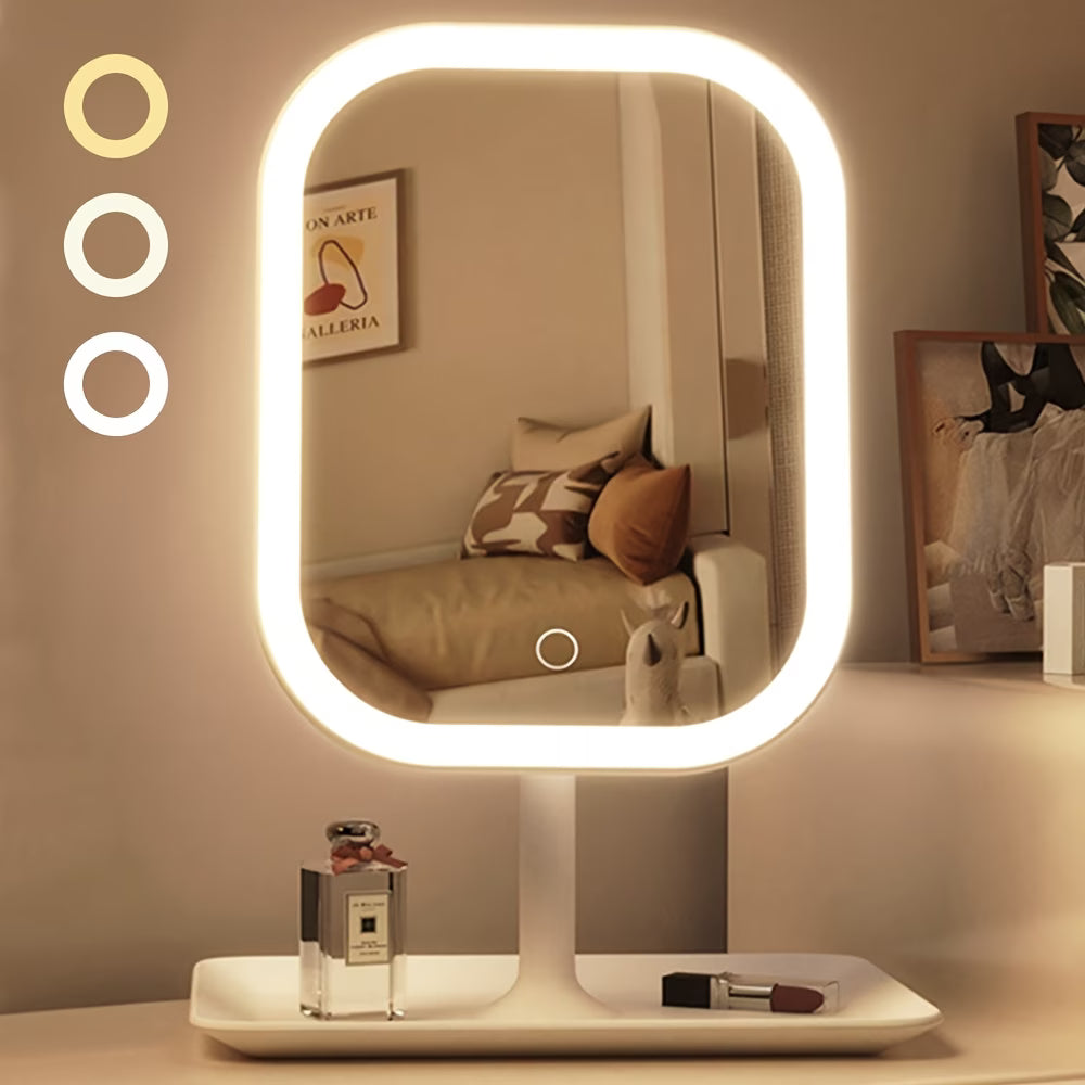 LED Козметично Огледало с Осветление