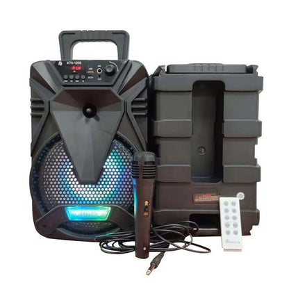 Bluetooth караоке тонколона 8" с микрофон KTS 1209 с обхват 25 м