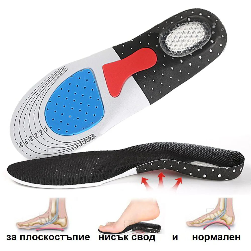 Ортопедични Стелки с 3D Дизайн Срещу Артритно Стъпало