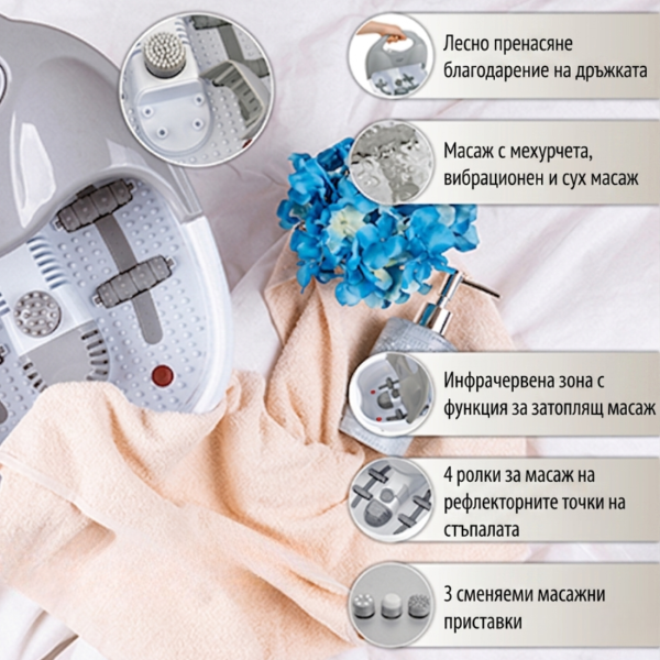 Многофункционален СПА Mасажор за Kрака 4-в-1