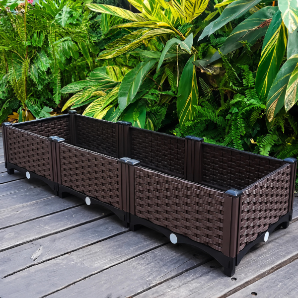 Модулна Повдигната Леха - 120x40x22 см