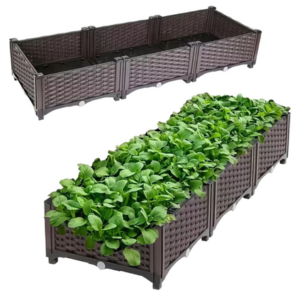 Модулна Повдигната Леха - 120x40x22 см