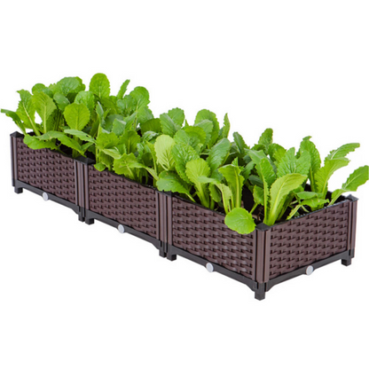Модулна Повдигната Леха - 120x40x22 см