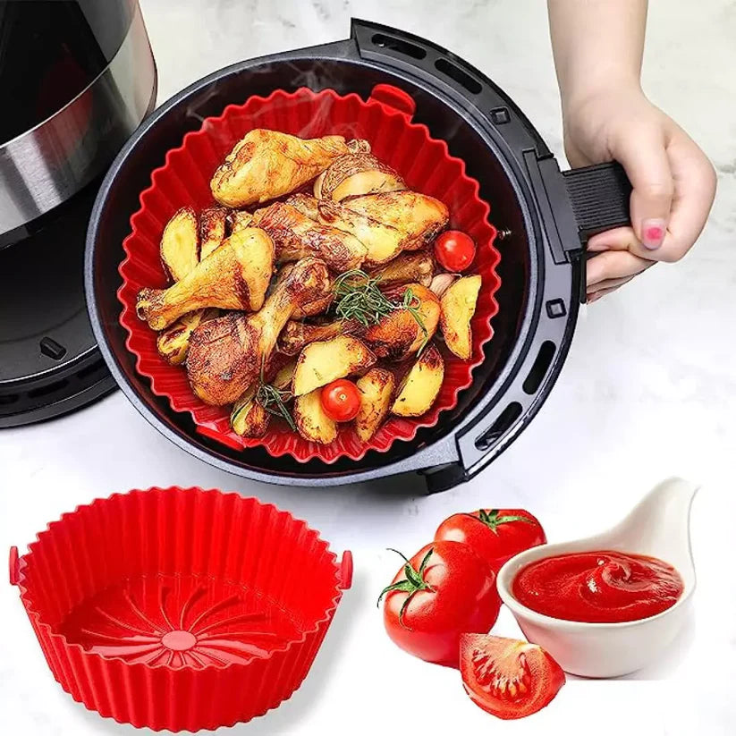 Силиконова подложка за Air fryer - 15 см.