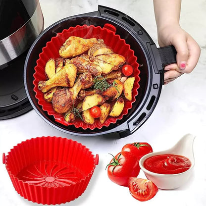 Силиконова подложка за Air fryer - 15 см.