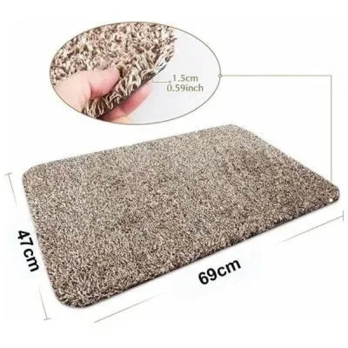 Изтривалка за входна врата Super Clean Mat